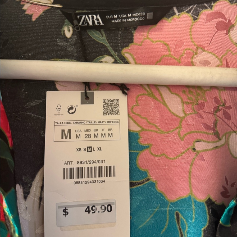 Beautiful Zara Shirt!! Closet Clearout😁